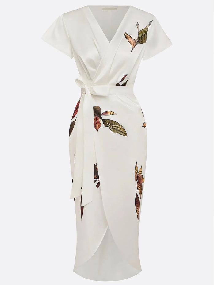 Ellis & Johnson™ | Elegant Wrap Dress