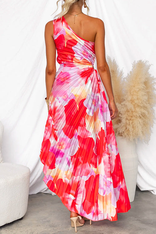 Ellis & Johnson™ | Pleated One-Shoulder Dress