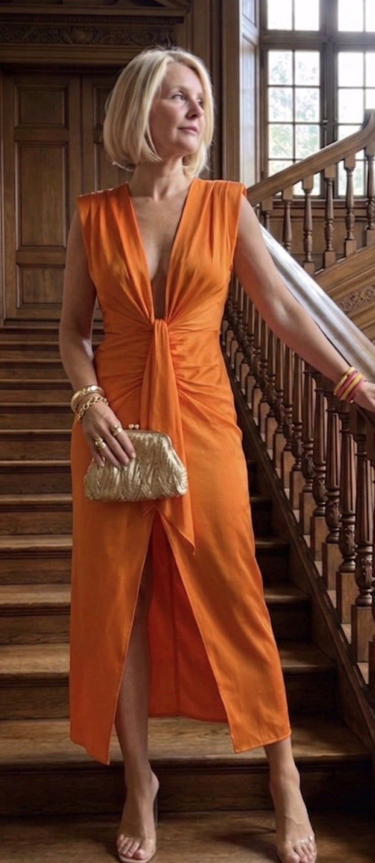 Ellis & Johnson™ | Elegant Pleated Dress