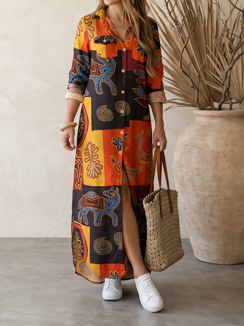Cora | Shirt Dress