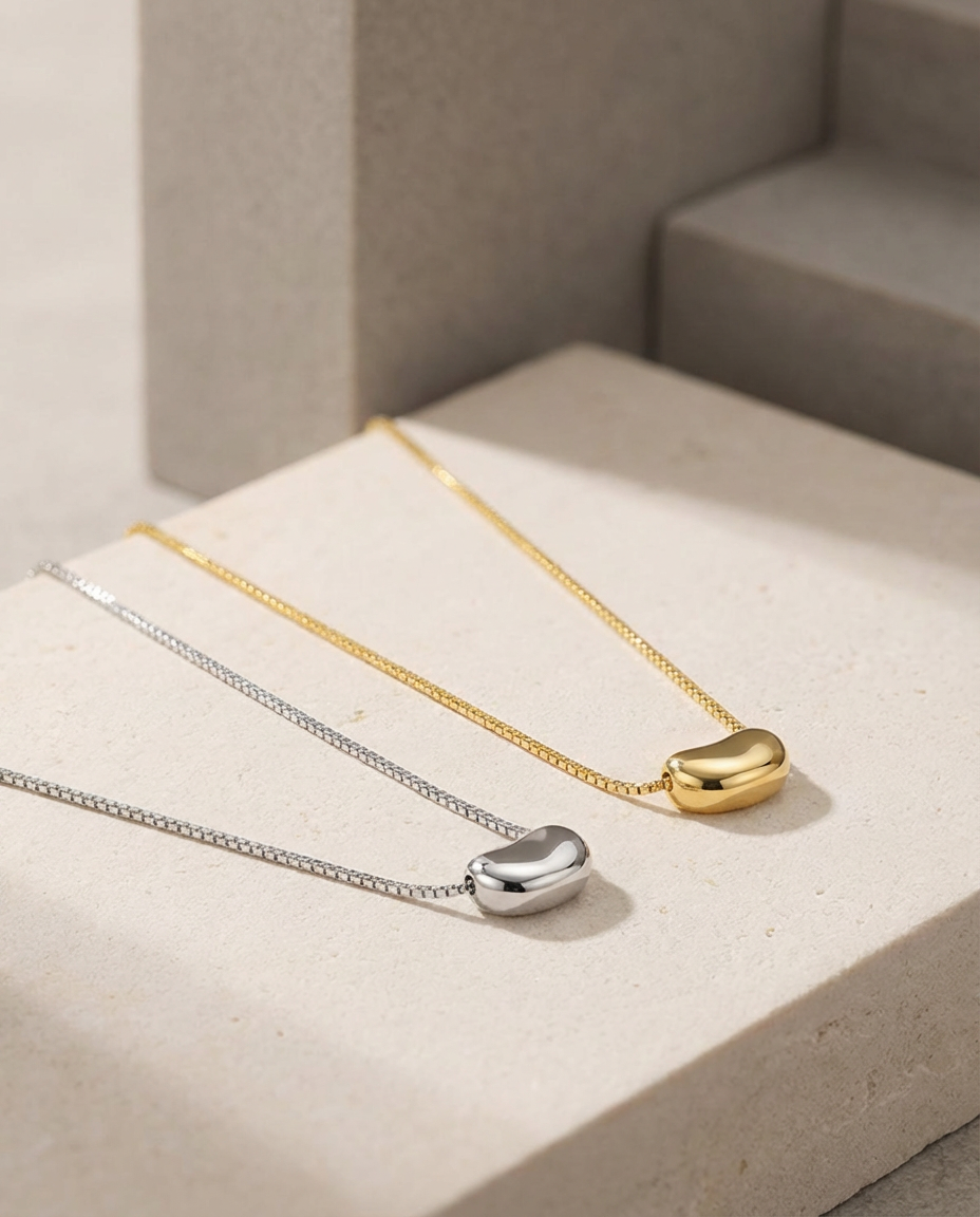 Bean Drop Necklace