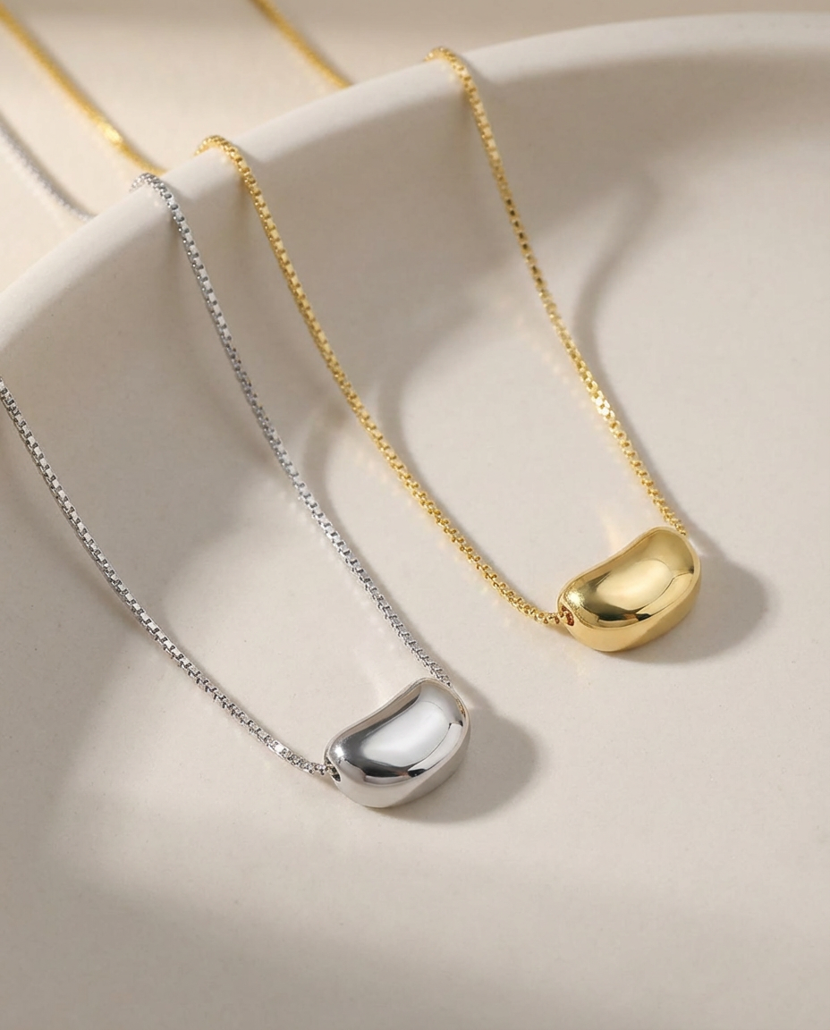 Bean Drop Necklace