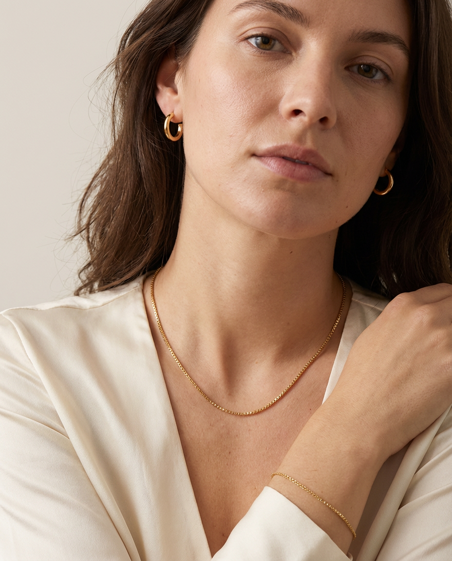 Sophia Cube Necklace