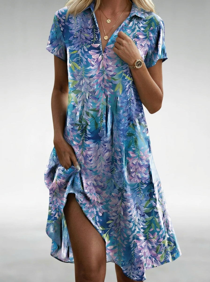 Moira™ Lightweight Comfort Midi Dress