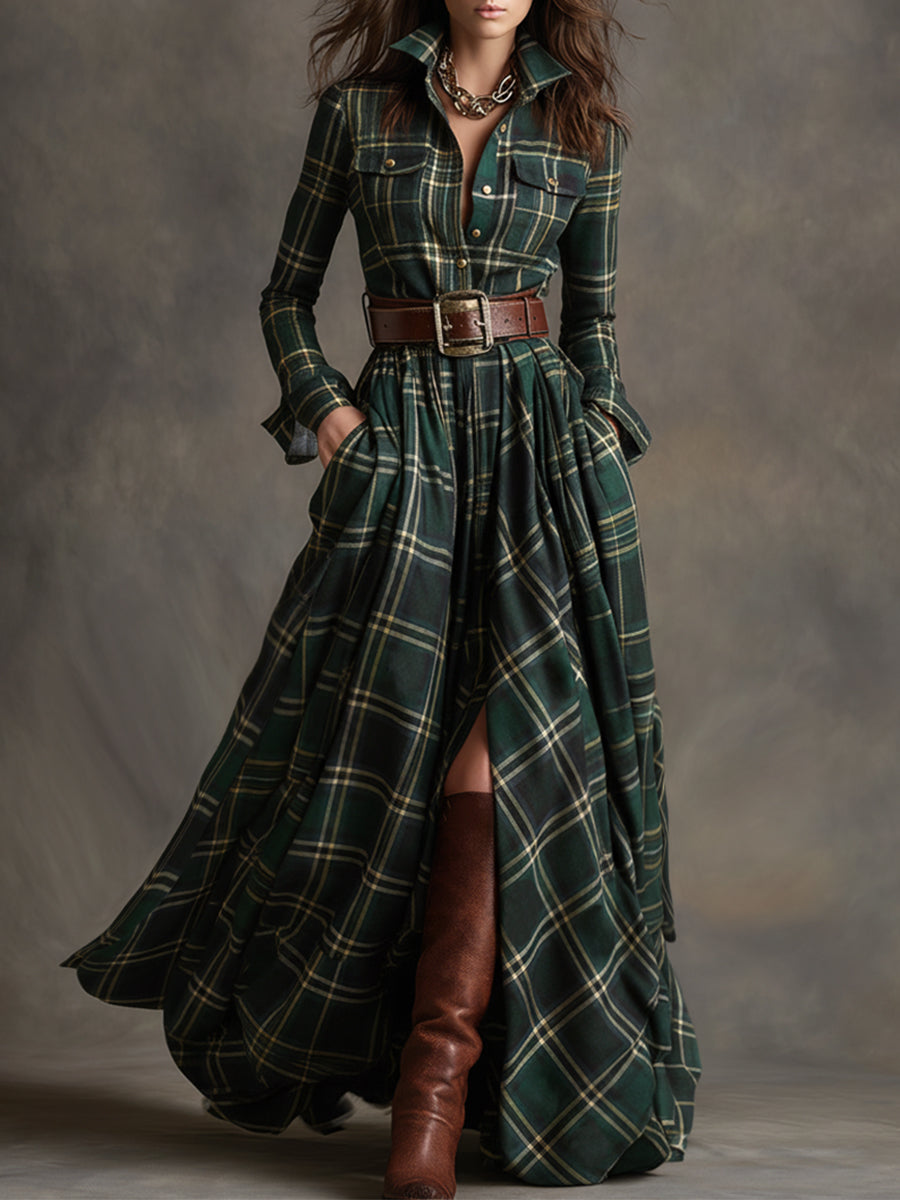 Evelyn | Classic Elegant Shirt Dress