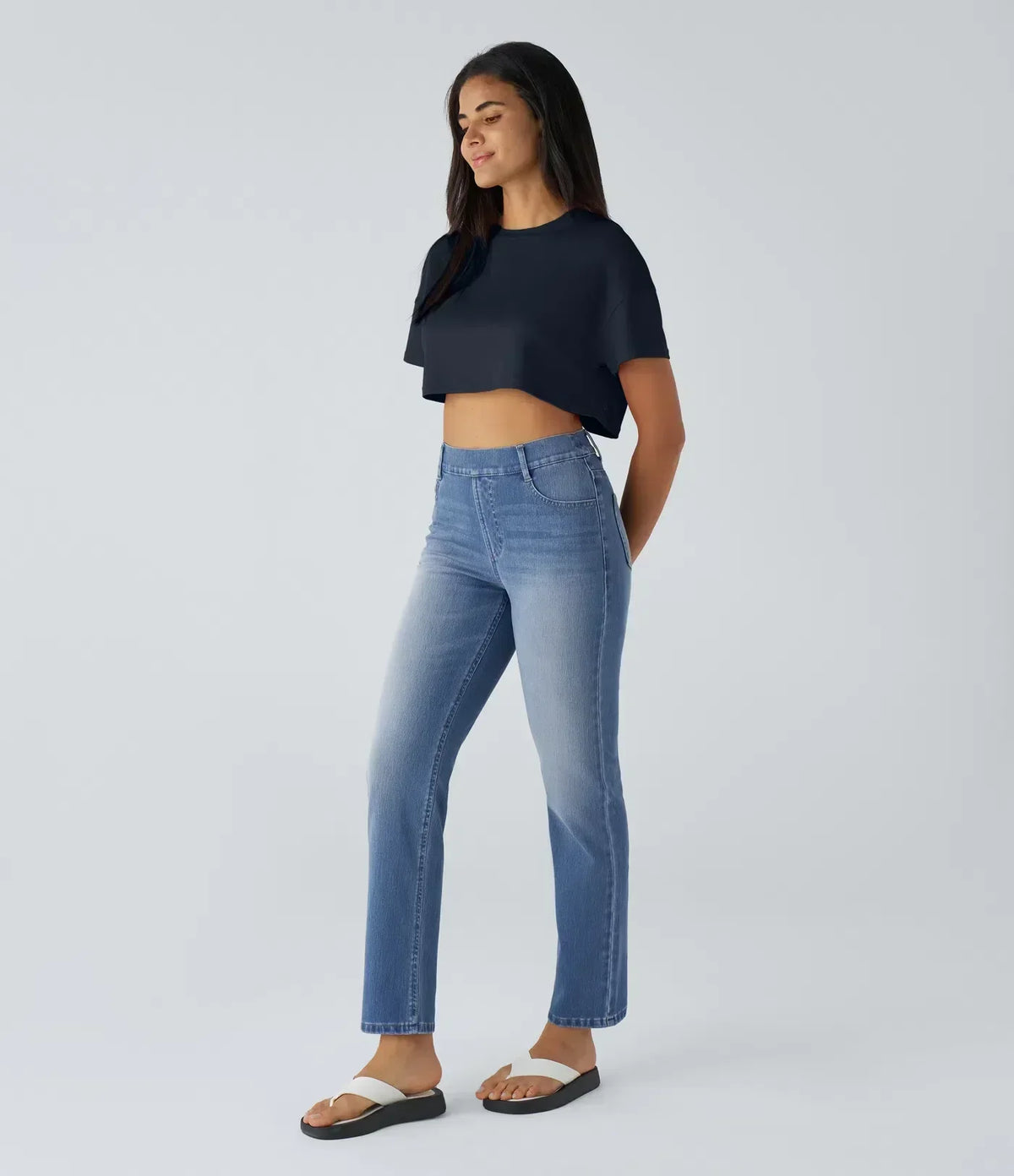 ComfortFit™ - Elastic and comfortable pants with high waist