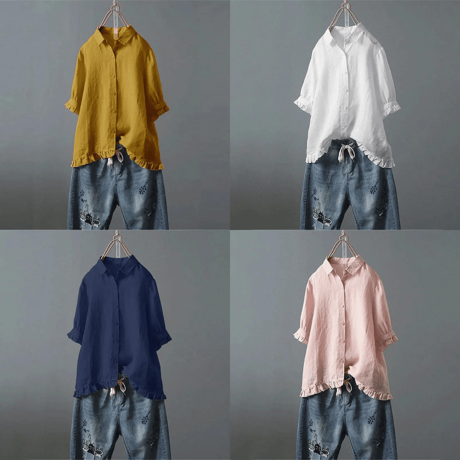 ANNA | Everyday Ruffle Top