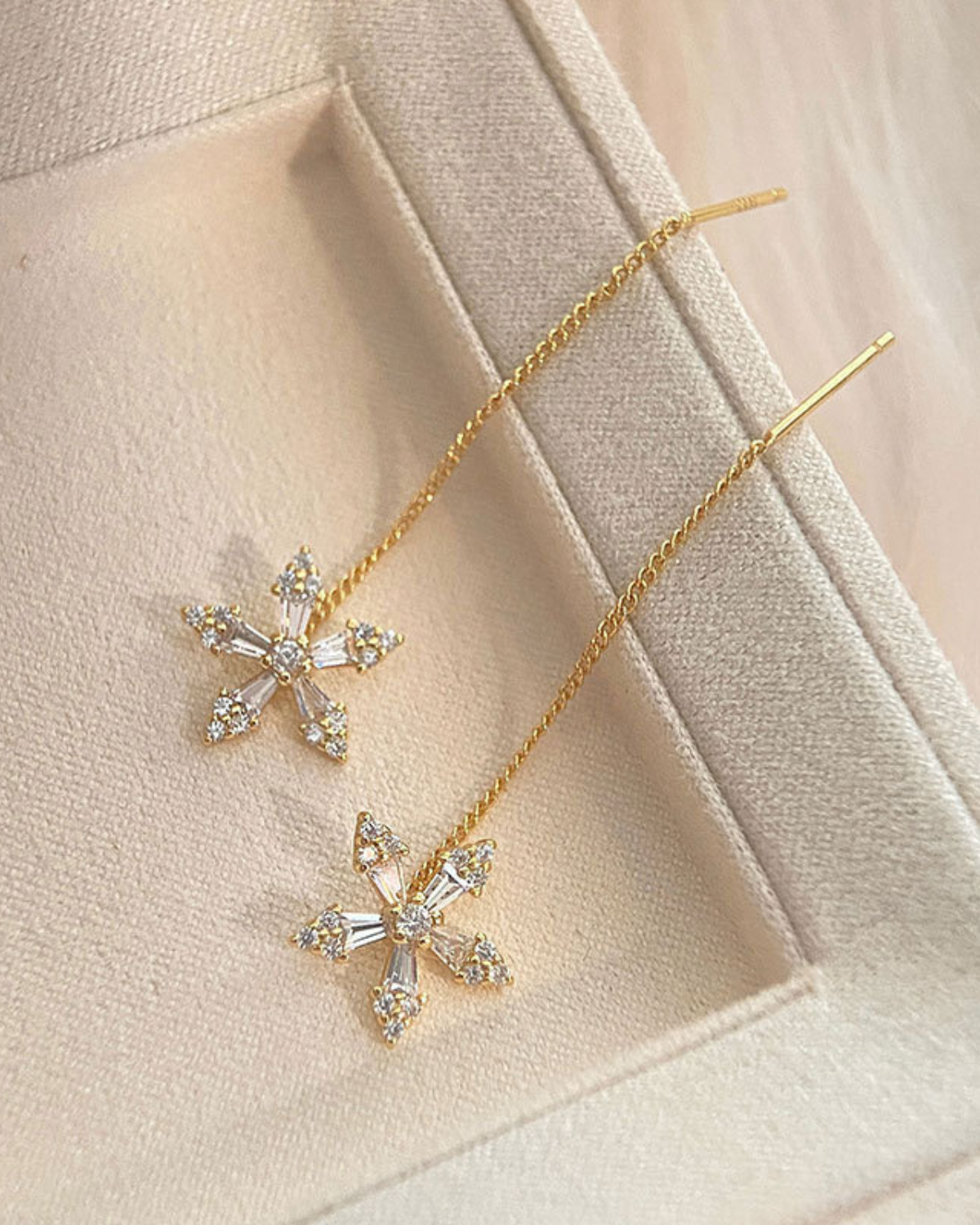 Flora Zirconia Earrings