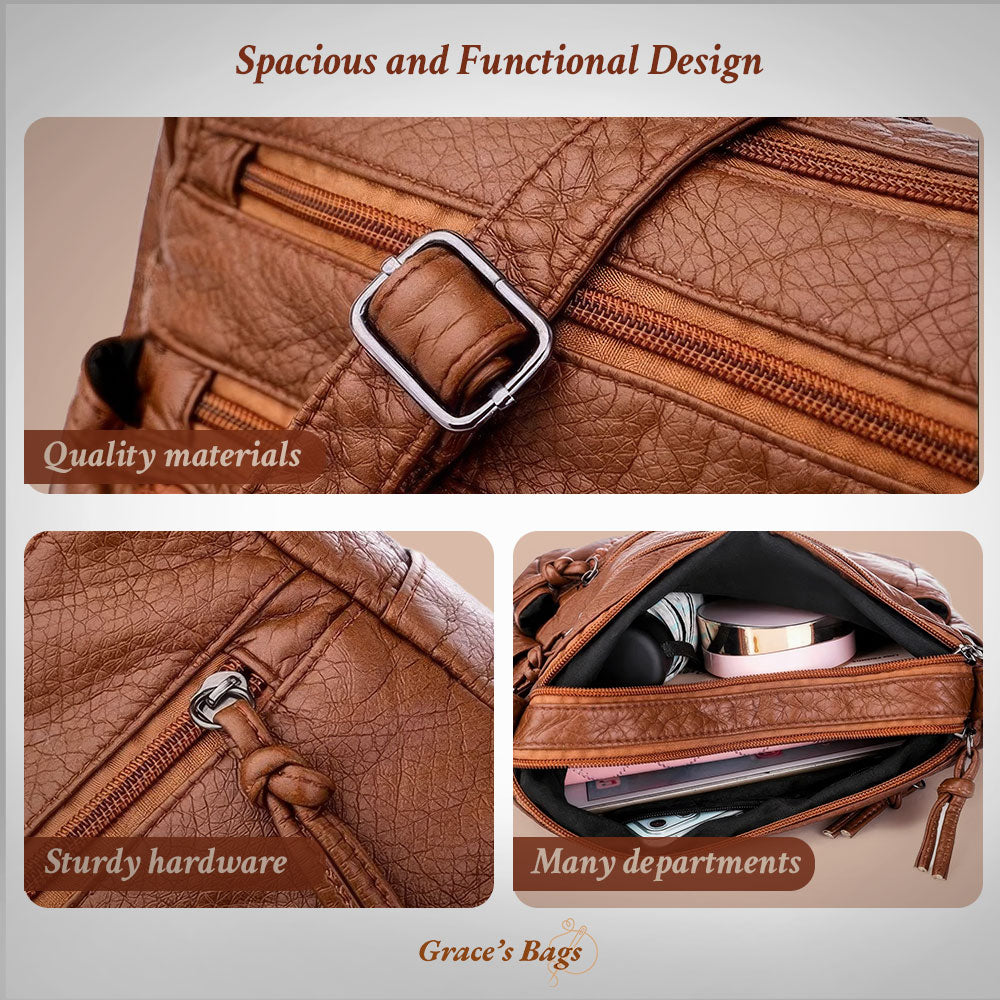 Sophia’s Classic Harmony Leather Bag