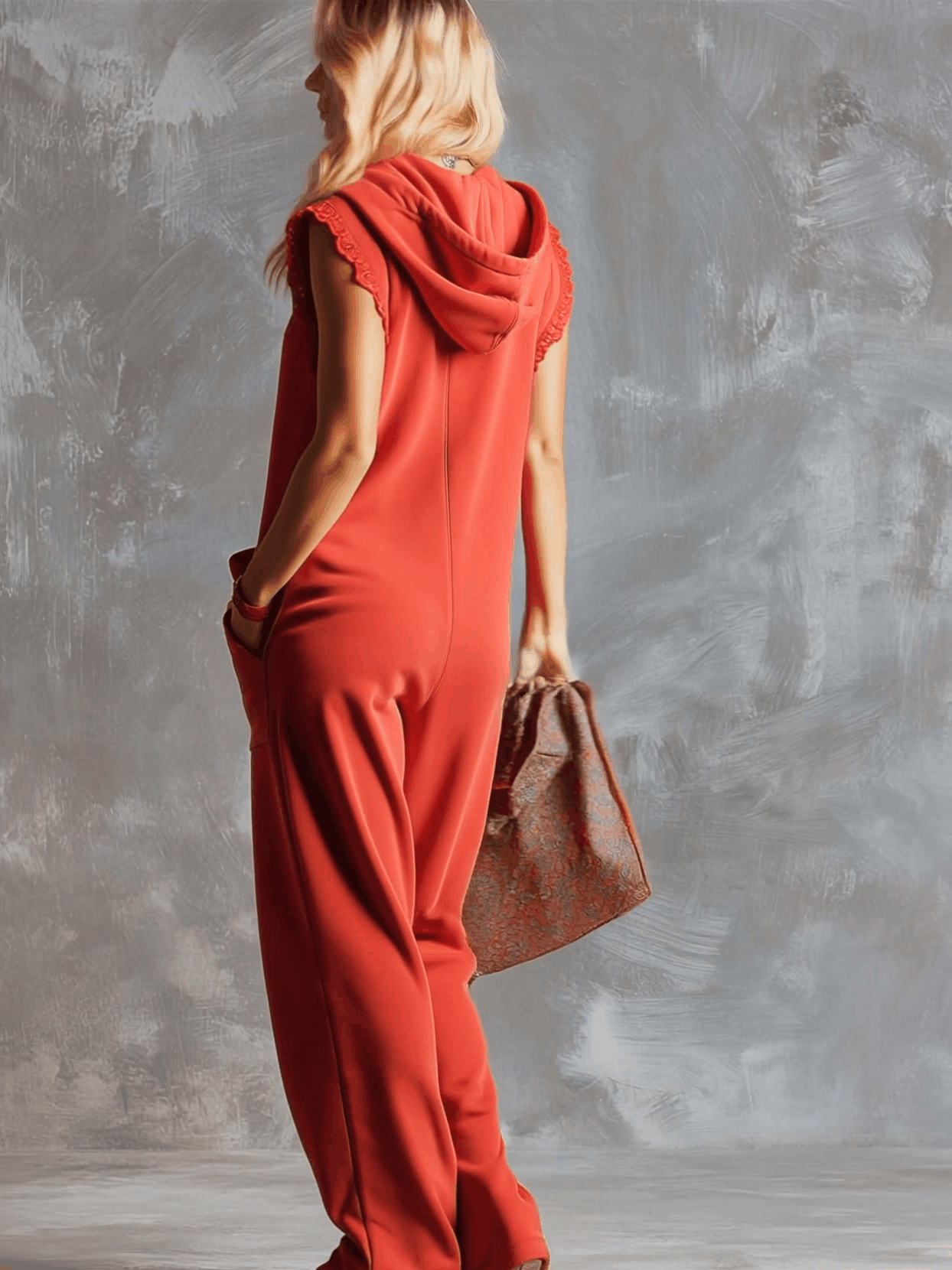 Danuta – retro sporty jumpsuit