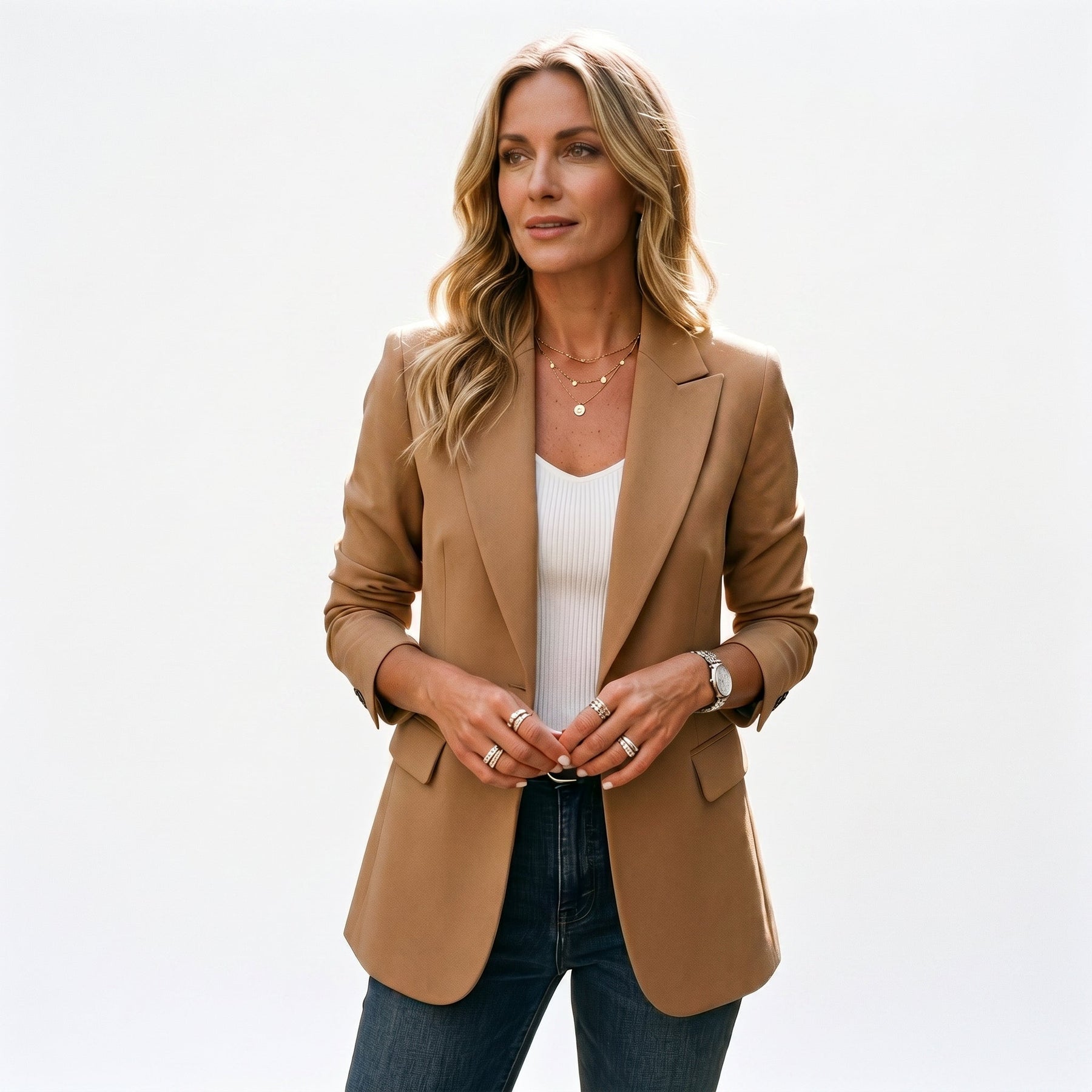 Olivia - Elegant Tailored Blazer for Women
