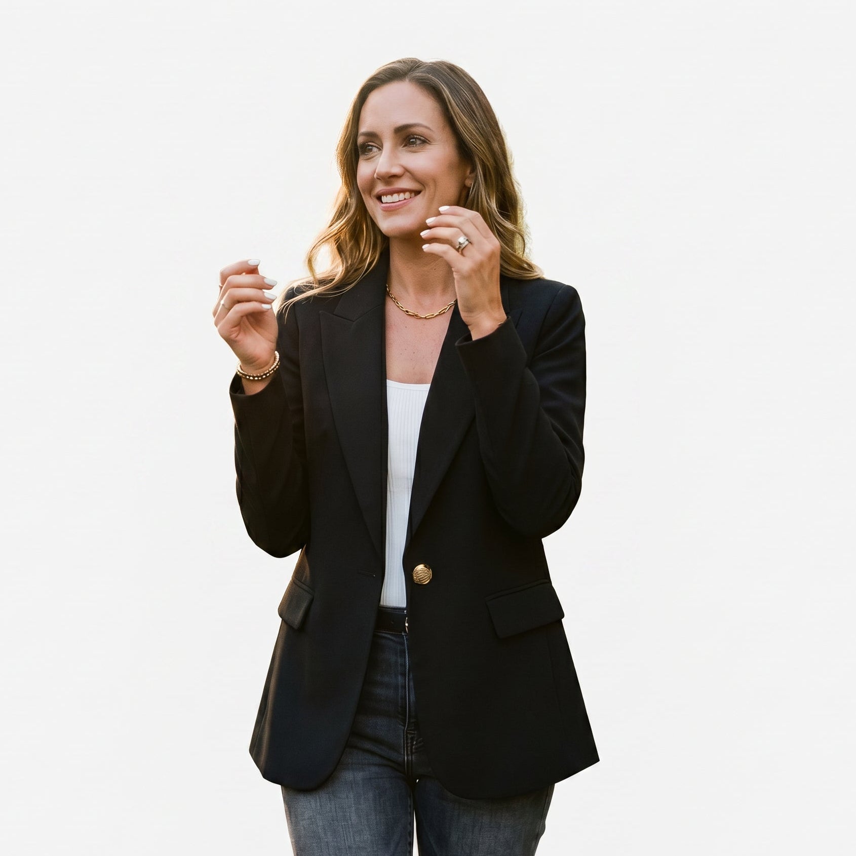 Olivia - Elegant Tailored Blazer for Women