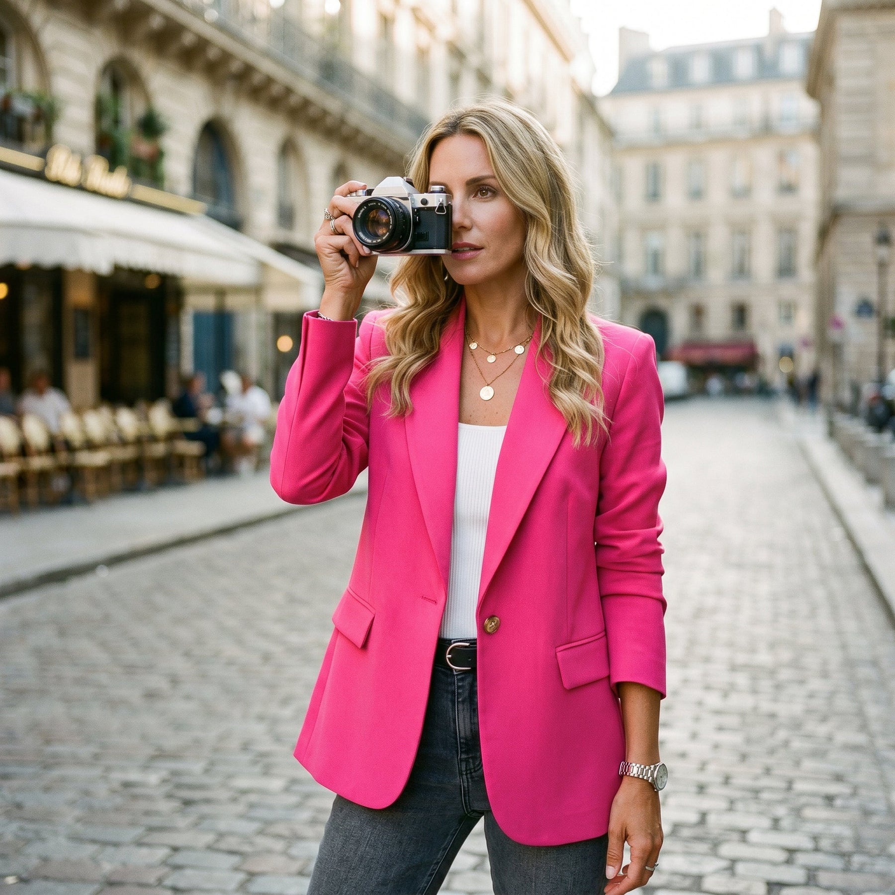 Olivia - Elegant Tailored Blazer for Women