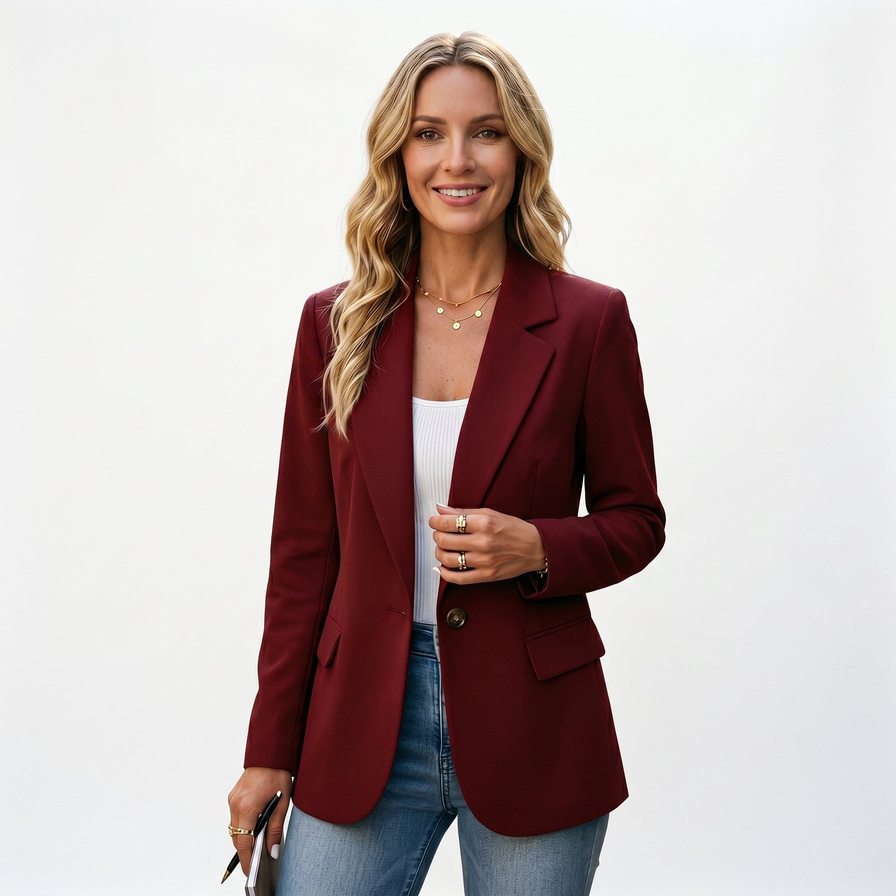 Olivia - Elegant Tailored Blazer for Women