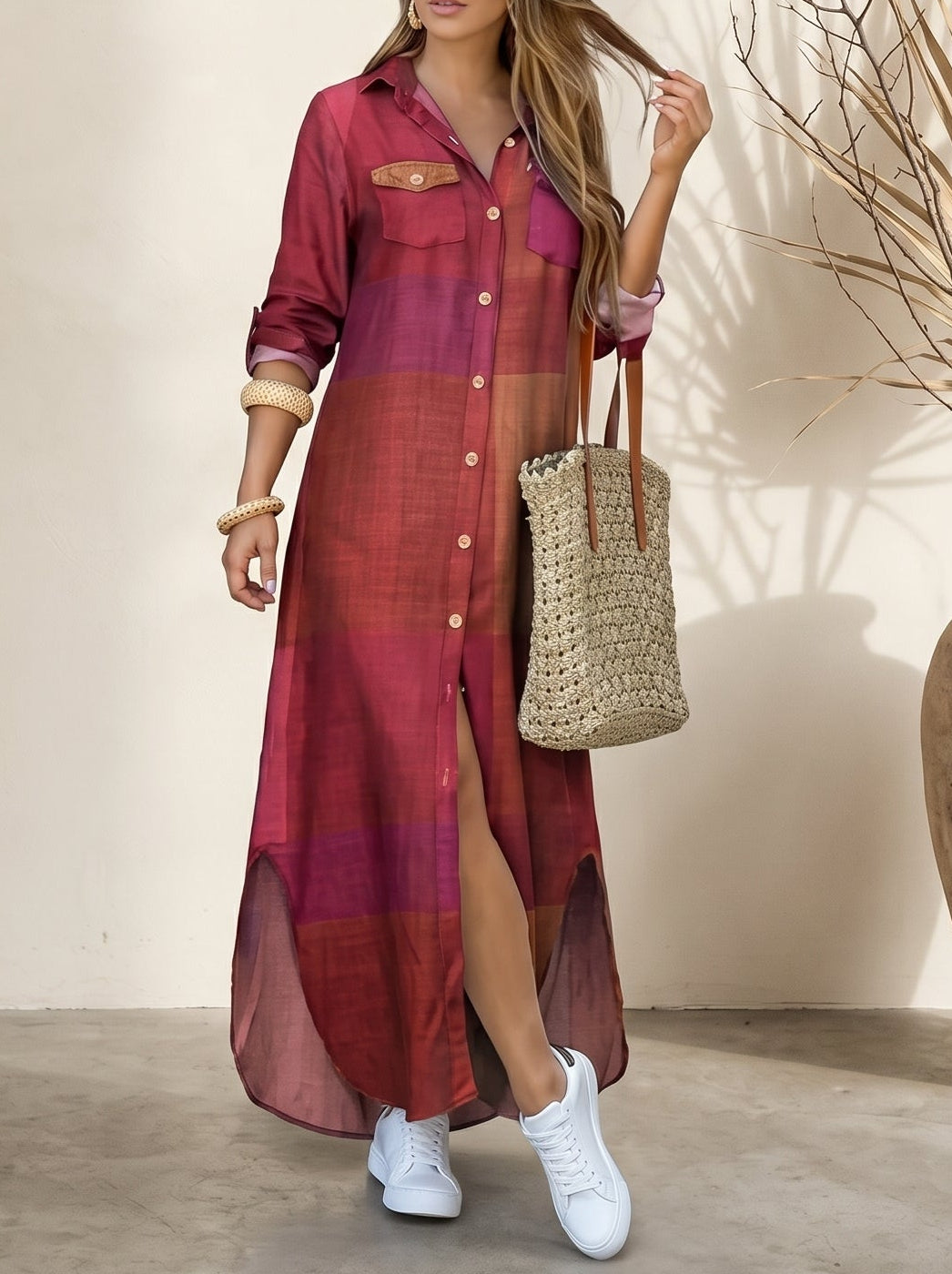 Cora | Shirt Dress