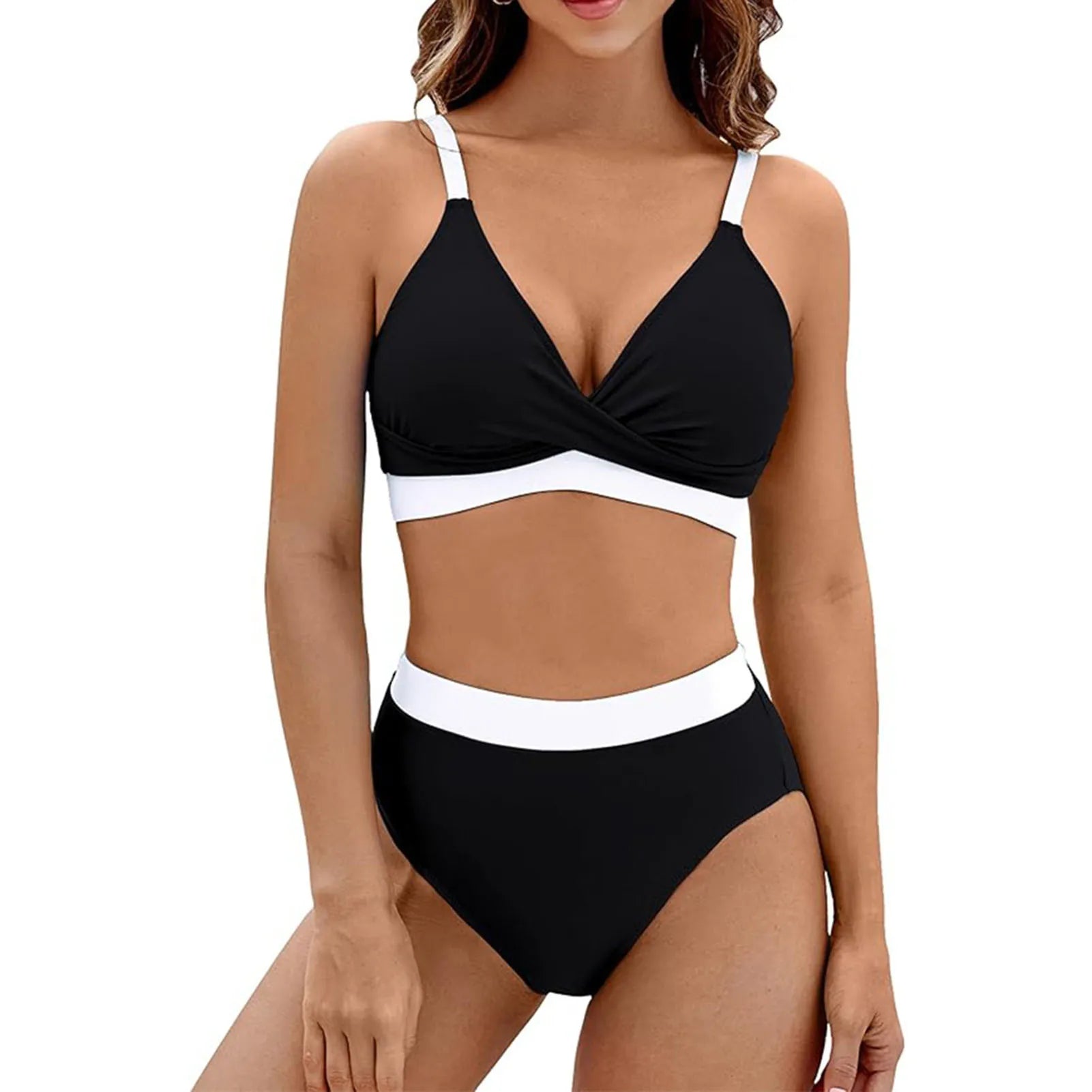 Sarena | Your shaping bikini for the abdomen with an elegant V-neckline