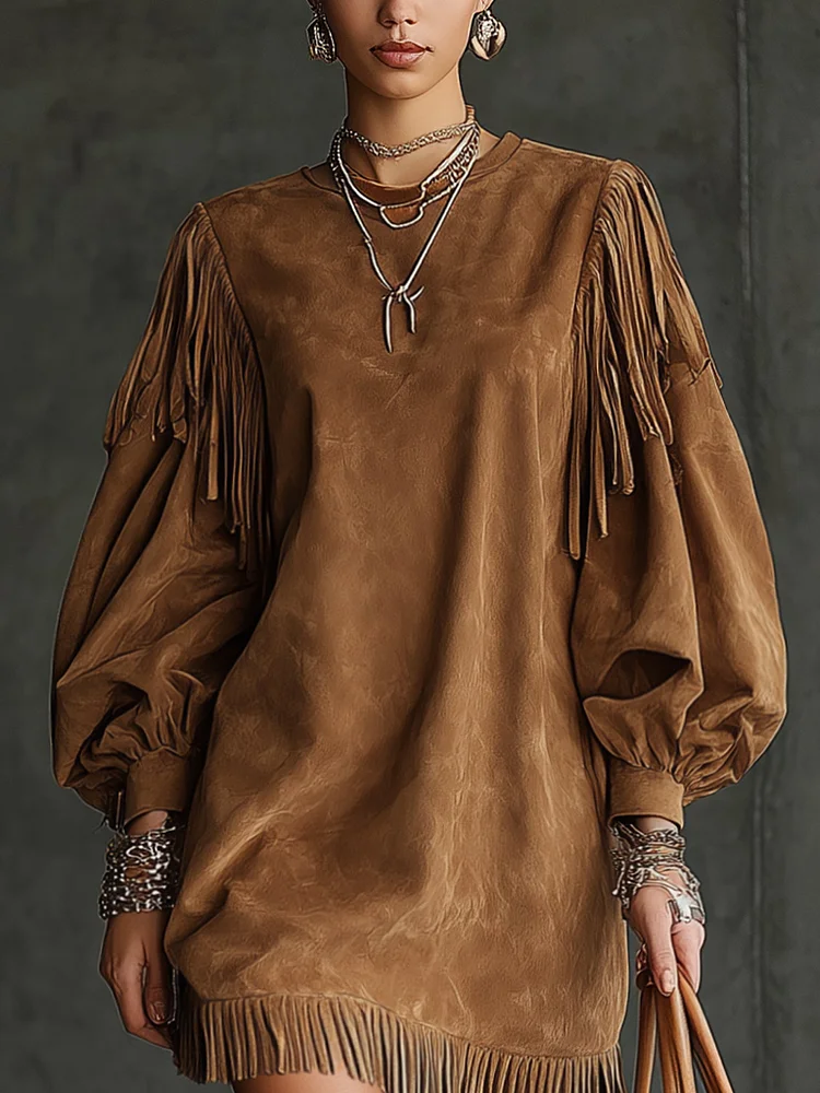 Hayley | Vintage Sleeve Mini Dress