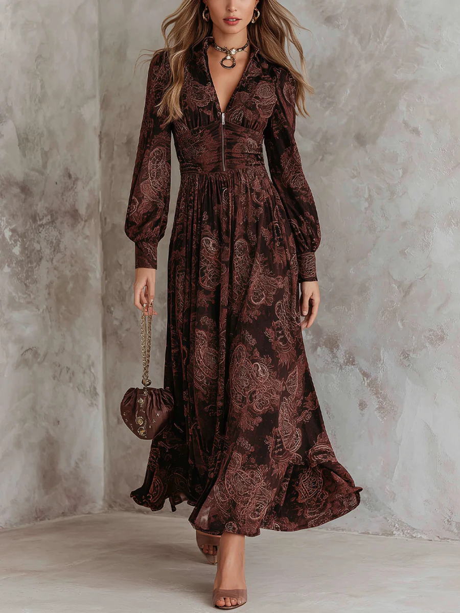 Mia | Waist Maxi Dress