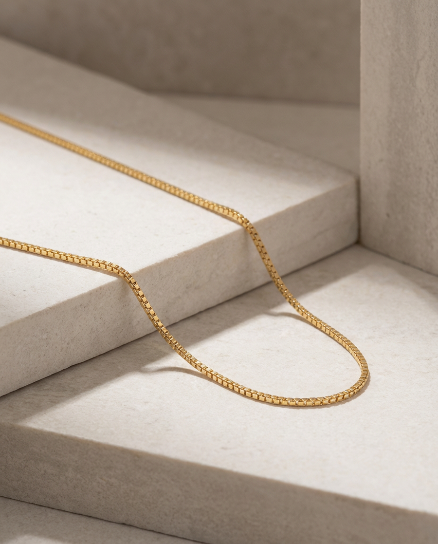 Sophia Cube Necklace