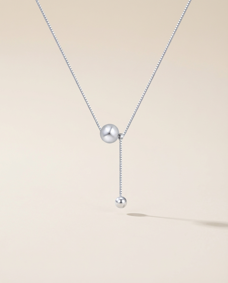 Sphere Line Necklace