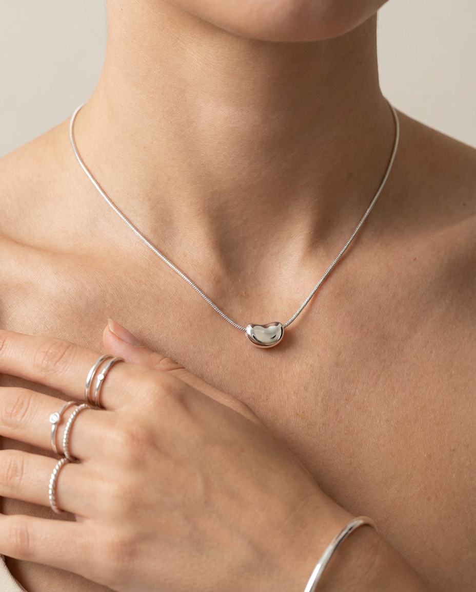 Bean Drop Necklace
