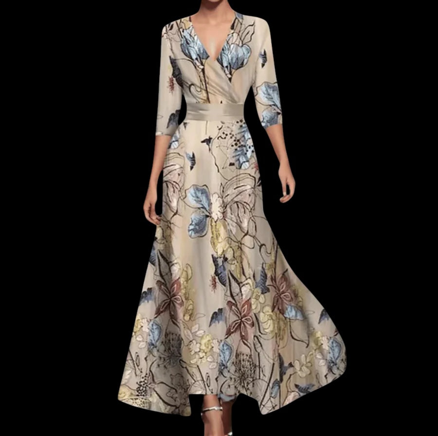 Aurora™ | Comfortable Daily V-Neck Dress